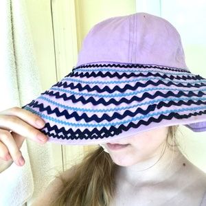 Pretty purple sunhat